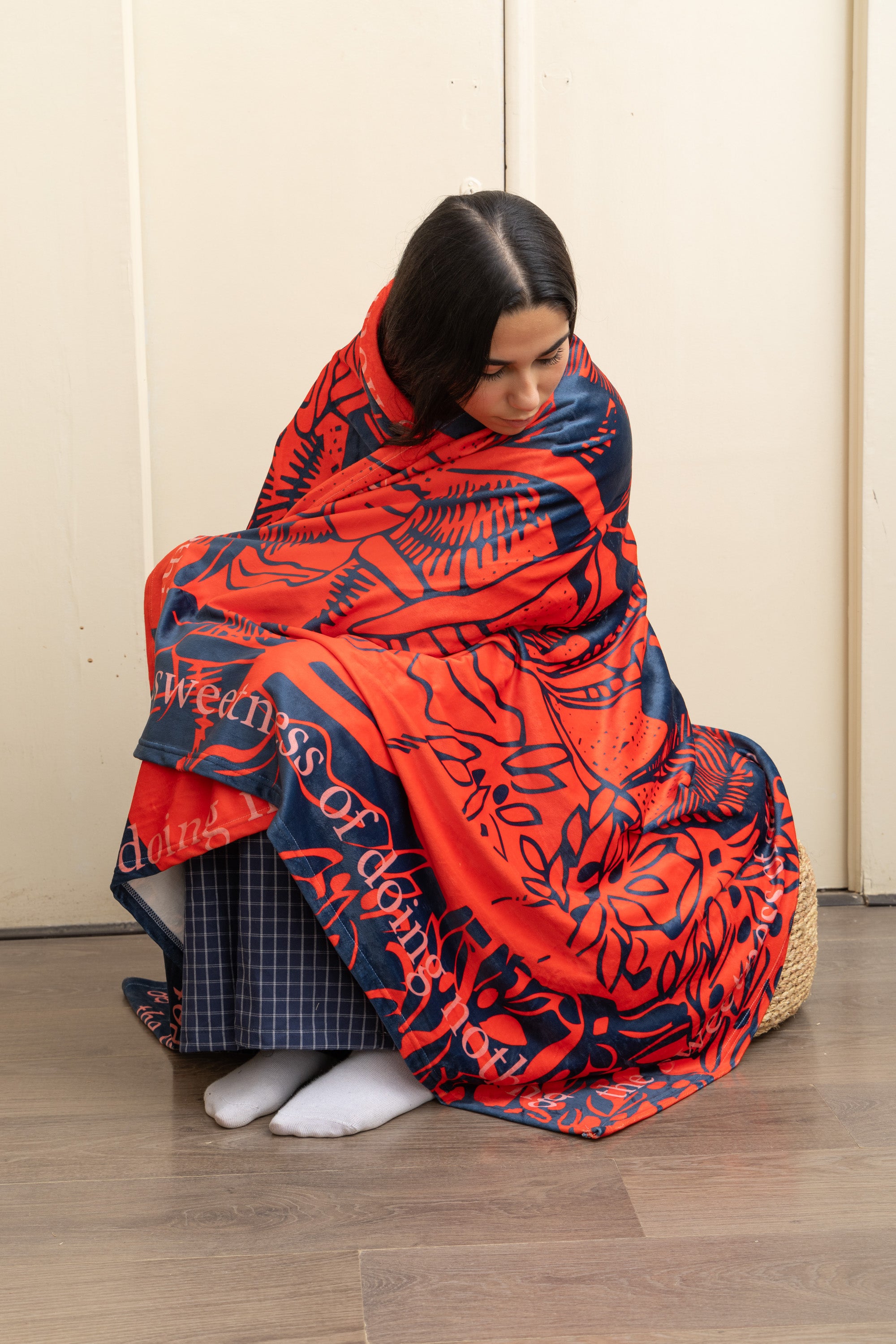 Image of Dark Blue Blanket – Softness You’ll Love to Snuggle In